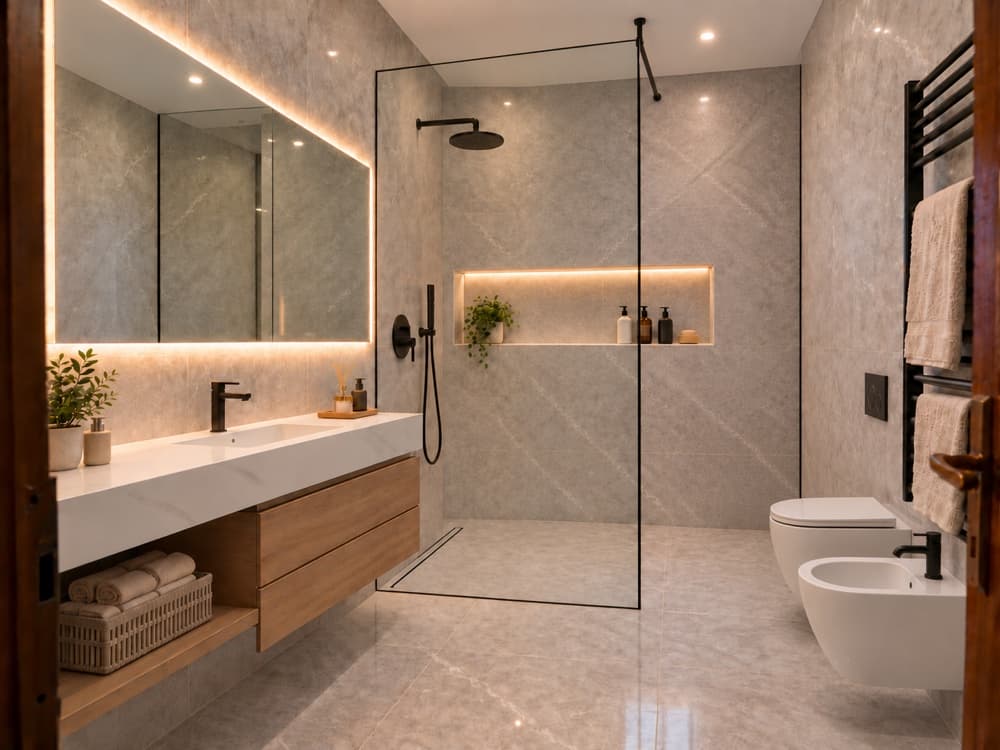 Bagno: dopo la riqualificazione